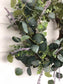 Eucalyptus and Lavender Wreath, Greenery Wreath, Everyday Wreath, Farmhouse Wreath