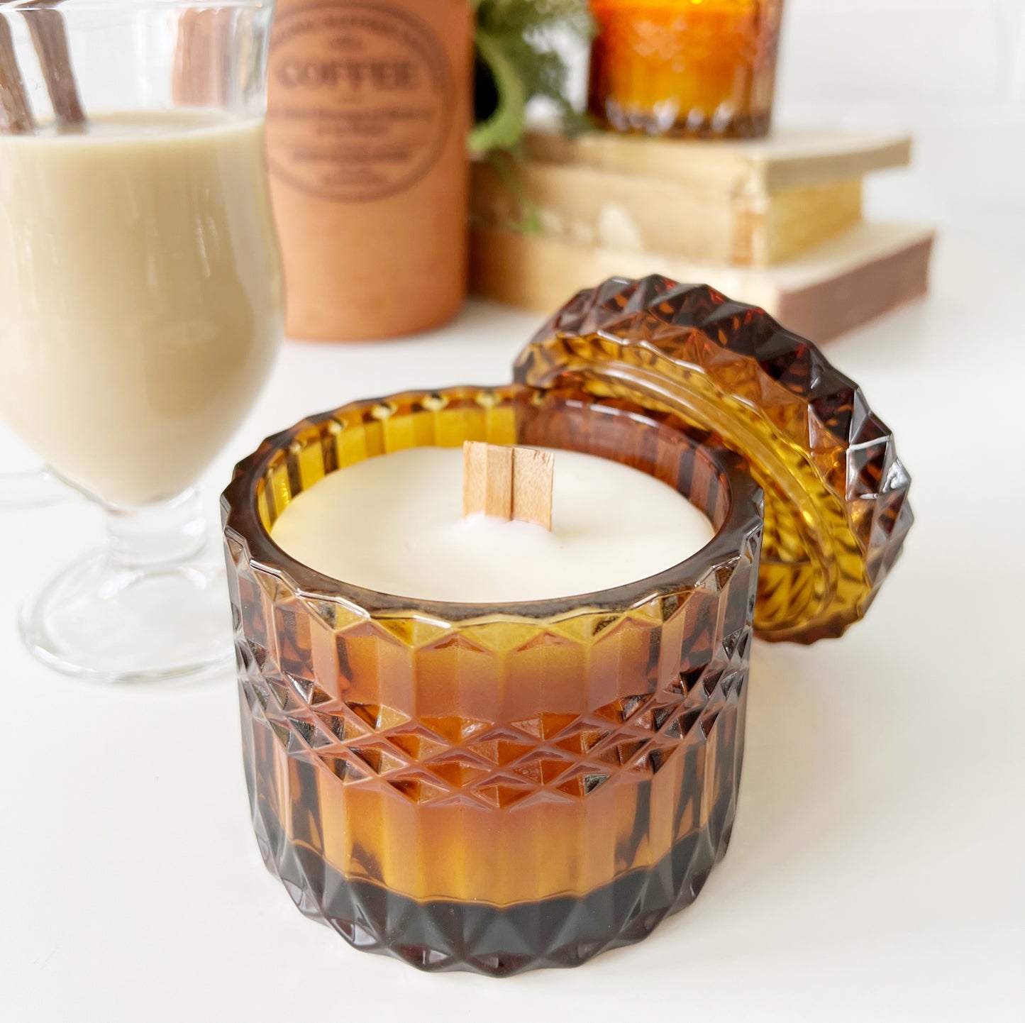 Coffee Shop Candle, Gift for Coffee Lover, Gift for Best Friend - Ash & Hart 