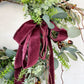 Festive Holiday Olive Wreath - Elegant Front Door Christmas Decor - Ash & Hart 