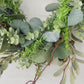 Elegant 16-Inch Artificial Olive, Eucalyptus, and Rosemary Front Door Wreath
