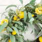 Lemon and Eucalyptus Spring Wreath for Front Door, Citrus Wreath - Ash & Hart Floral