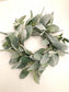 Lamb's Ear Wreath Candle Ring, Farmhouse Wreath, Farmhouse Decor