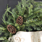 Believe Christmas Evergreen Pine Wreath, Winter Wreath, Holiday Wreath