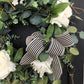 Spring Wreath for Front Door, Peony and Eucalyptus Wreath - Ash & Hart Floral