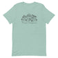 Short-Sleeve "FLOWER=HAPPINESS" T-Shirt - Ash & Hart Floral